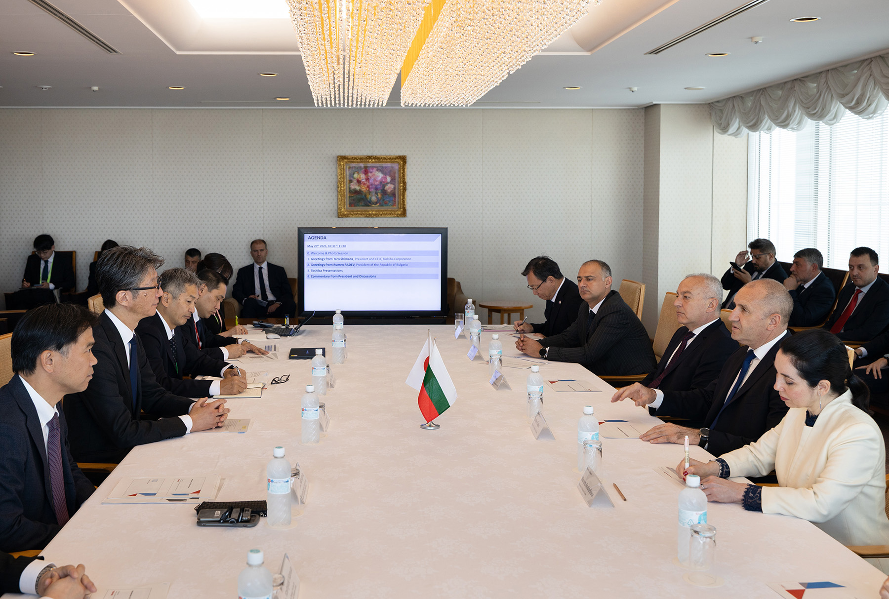 Официално посещение на президента на Република България Румен Радев в Япония